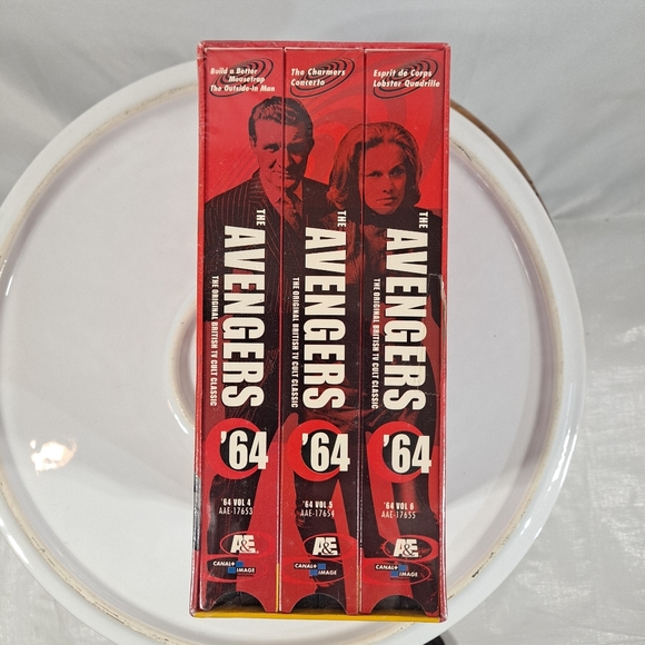 A&E The Avengers 6 Episodes VHS Tape NWOT - Picture 3 of 6
